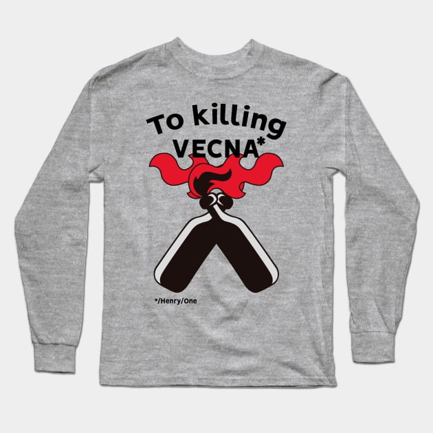 To Killing Vecna - Stranger Things Long Sleeve T-Shirt by MoviesAndOthers